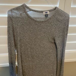 Gray long sleeve Old Navy comfy top